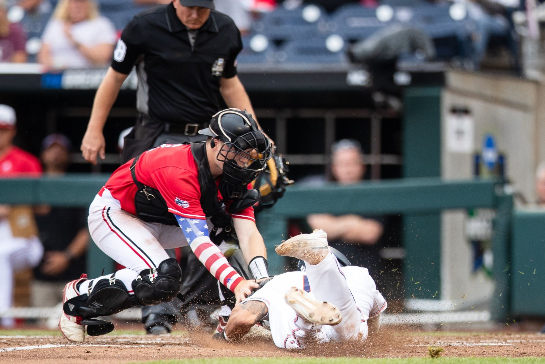 Auburn vs. Louisville at the College World Series